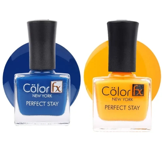 Color Fx New York Perfect Stay Premium Collection, Sea-Saw, Blue & Yellow