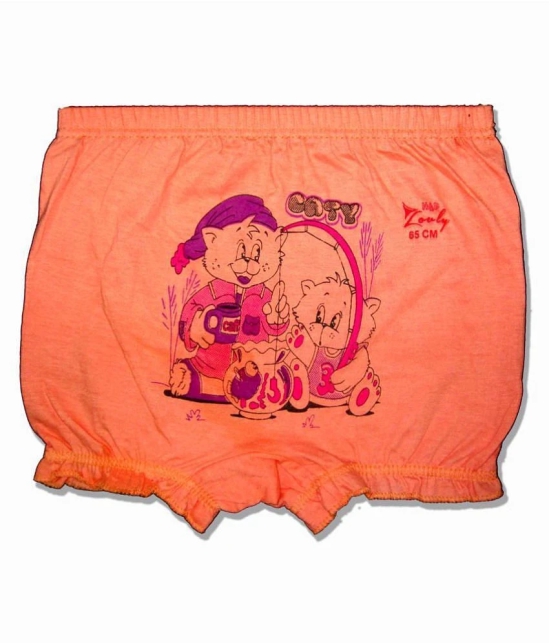 HAP - Multi Cotton Girls Bloomers ( Pack of 5 ) - None