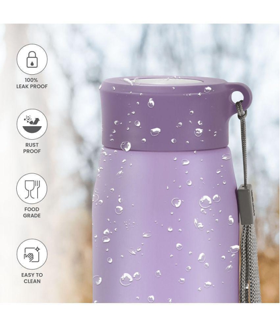 Milton Handy 650 Stainless Steel Water Bottle (690 ml) Purple - Purple