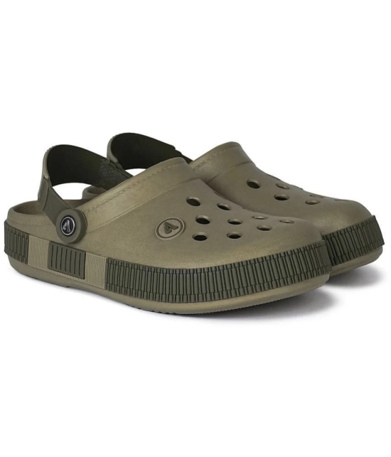 Aqualite - Green Mens Clogs - None