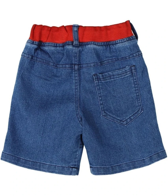 Cremlin Clothing - Blue Denim Boys Shorts ( Pack of 1 ) - None