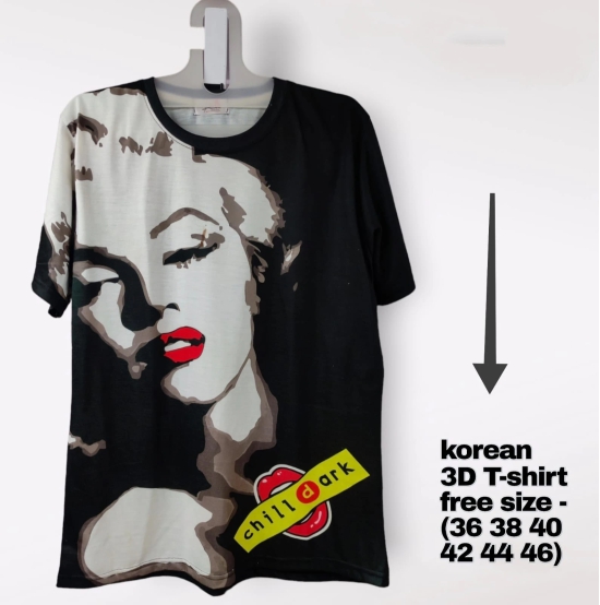 Katty 18 KOREAN FABRIC 3D-TSHIRTS FOR WOMEN