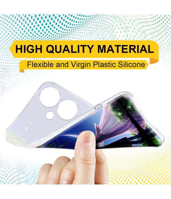 Fashionury Multicolor Printed Back Cover Silicon Compatible For OnePlus Nord CE 3 5G ( Pack of 1 )