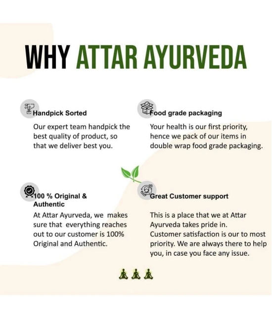 Attar Ayurveda Wheat Grass Tablets (120 Tablets, 500mg) - Natural Antioxidant Superfood, Non-GMO