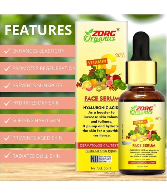 Zorg Organics Fairness Face Serum For All Skin Type ( Pack of 3 )