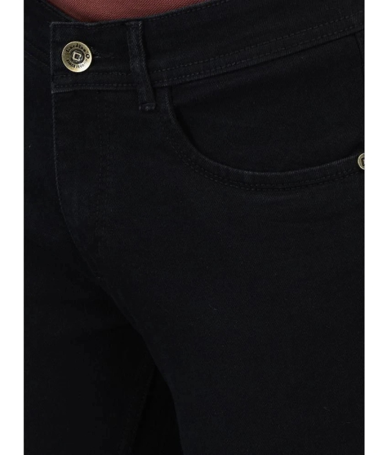 DKGF Fashion - Black Denim Regular Fit Womens Jeans ( Pack of 2 ) - None