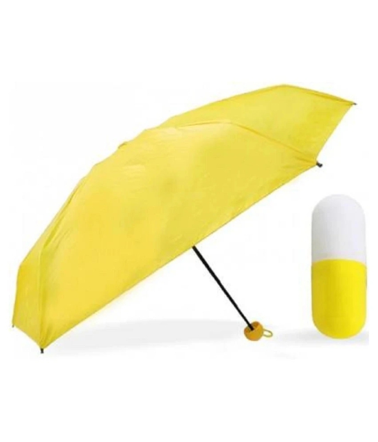 SHARUJA Ultra Lights and Small Capsule Umbrella with Cute Capsule Case Waterproo Multi Umbrella - Multi