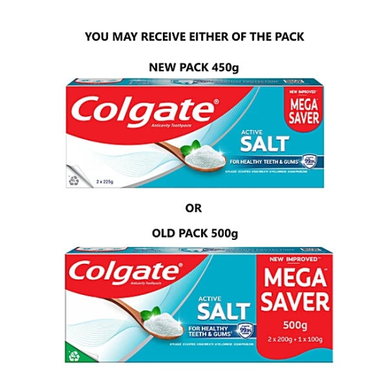 Colgate Active Salt Toothpaste, 500 Gm