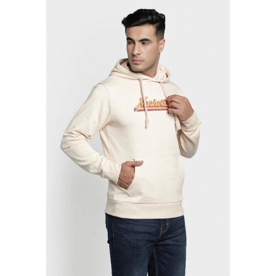 Mens Ecru Hoodie