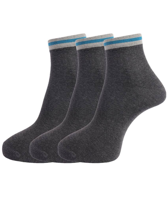 Dollar Socks Cotton Ankle Length Socks Pack of 3 - Multi