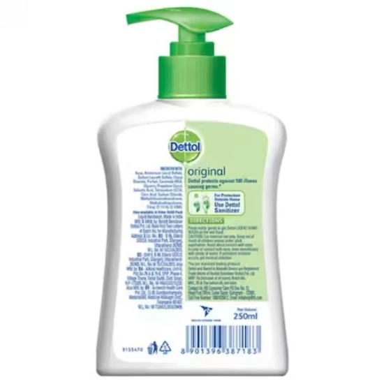 Dettol Original Hand Wash Pump 250 Ml