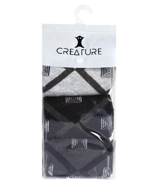 Creature Gray Formal Full Length Socks - Gray