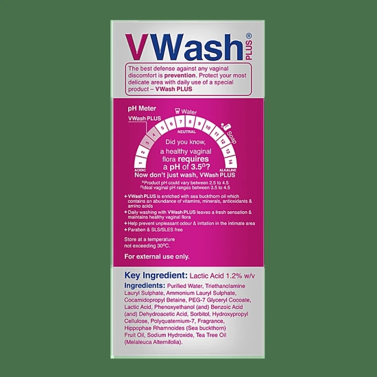 V Wash Plus Expert Intimate Hygiene, 100 ml