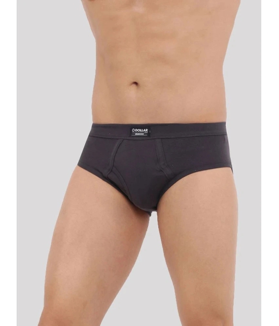 Pack of 2 Dollar Bigboss Assorted Solid Cotton Blend Men Brief - 3XL