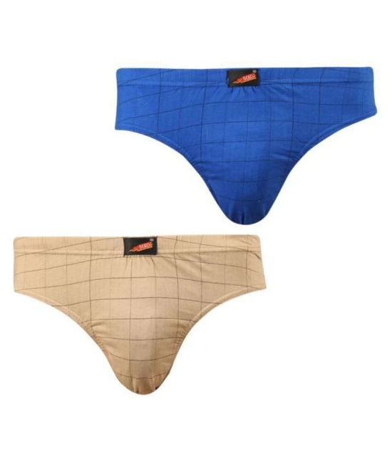 Solo Pack of 2 Cotton Mens Briefs ( Multicolor ) - 95