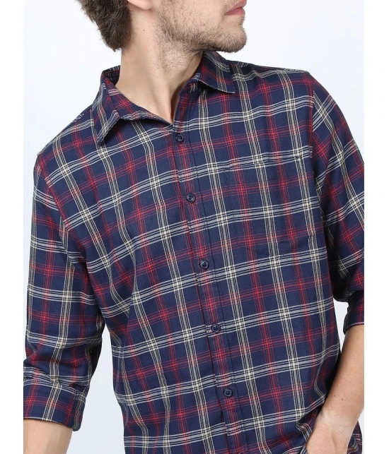 Ketch Cotton Blend Regular Fit Checks Full Sleeves Mens Casual Shirt - Multicolor ( Pack of 1 ) - None