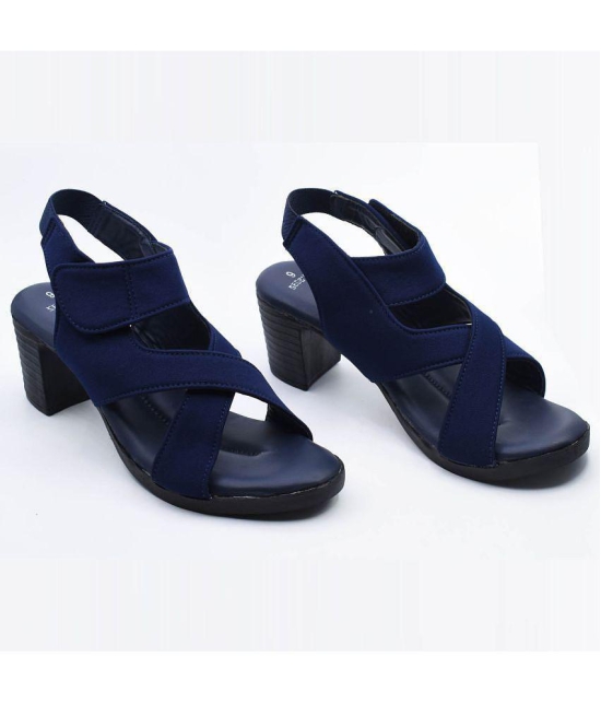 Dream Makers - Blue Women''s Sandal Heels - None