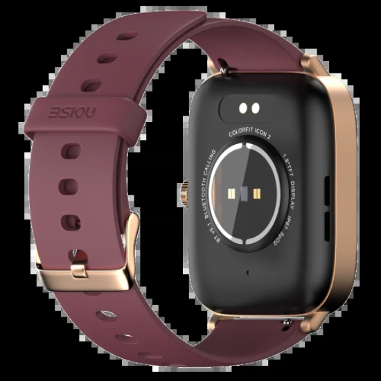 Noise Colorfit Icon 2 - 1.8'' Display with Bluetooth Calling, AI Voice Assistant Smartwatch Deep Wine