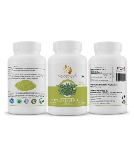 GOLDENACACIA HERRBALS Phyllanthus Powder 100g Powder 1 gm