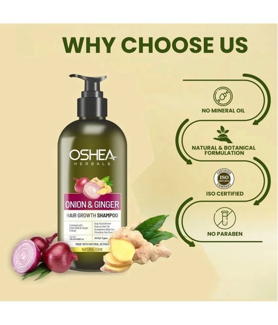 Oshea Herbals Onion And Ginger Shampoo 500 Milliliters