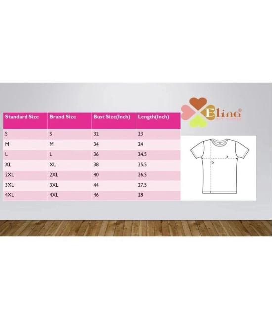 Elina Pink Cotton Tees - Single - None