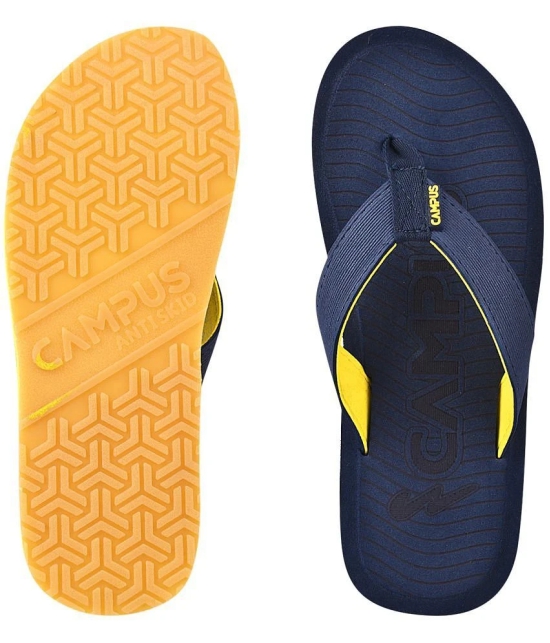 Campus Blue Mens Daily Slipper  (Pair of 1) - None