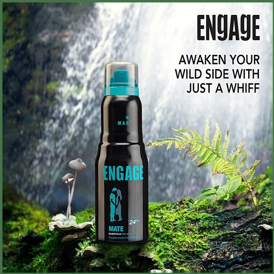 Engage Bodylicious Deodorant Spray - Mate For Men, 150 Ml