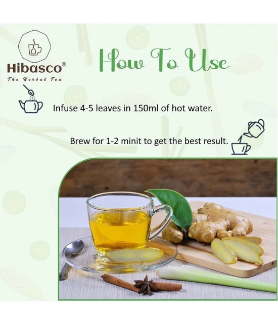 HIBASCO Lemongrass Tea Loose Leaf 130 gm