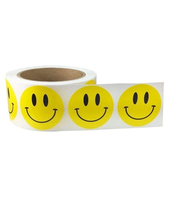 iDream Smiley Face Stickers Self Adhesive Tapes for Art, Craft School Supplies