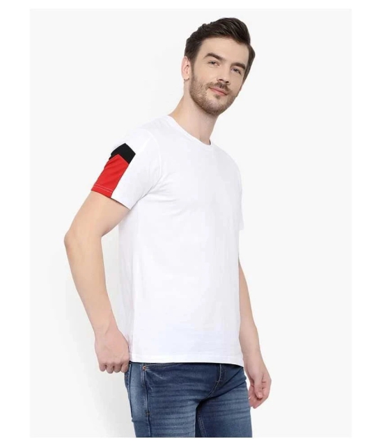 Glito Cotton White Solids T-Shirt Single Pack - None