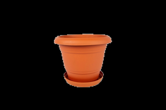 Pots Planter for Garden Plants (Terra Brown)-With Tray