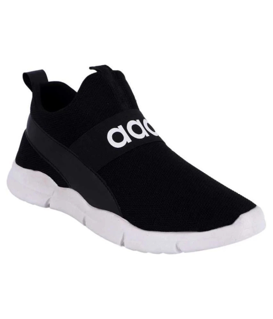 Aadi - Black Mens Slip-on Shoes - 10