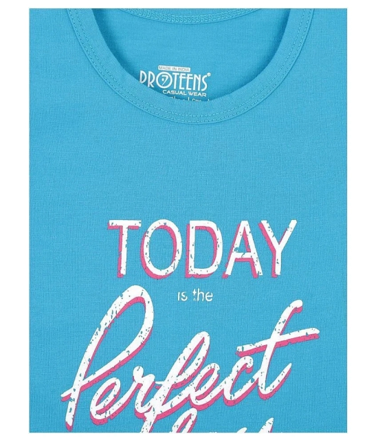 Proteens Girls Blue T-shirt - None