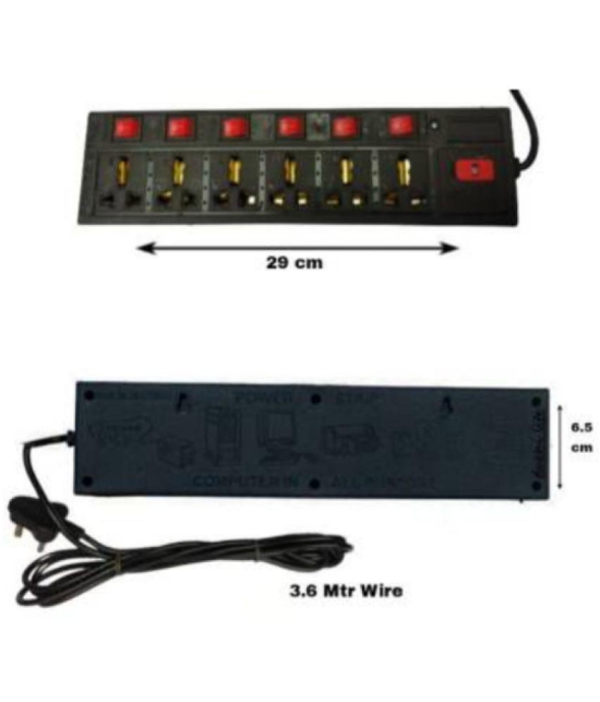 MS LED LIGHT TRADERS 6 Socket Extension Board