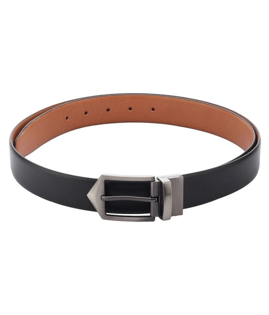 Loopa Black PU Formal Belt Pack of 1 - None