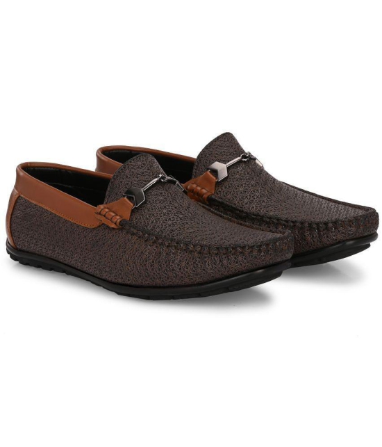 Leeport - Tan Men's Slip on - 11