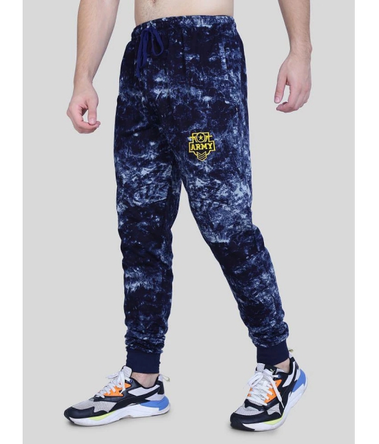 Neo Garments - Navy Blue Cotton Mens Joggers ( Pack of 1 ) - None