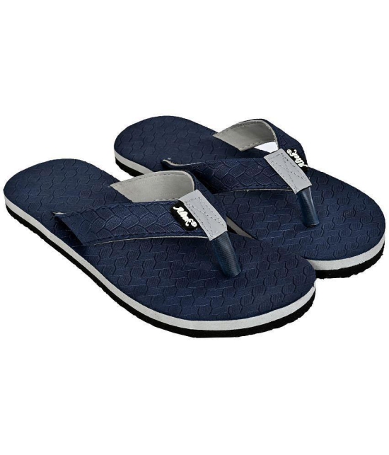 Altek - Blue Mens Thong Flip Flop - None