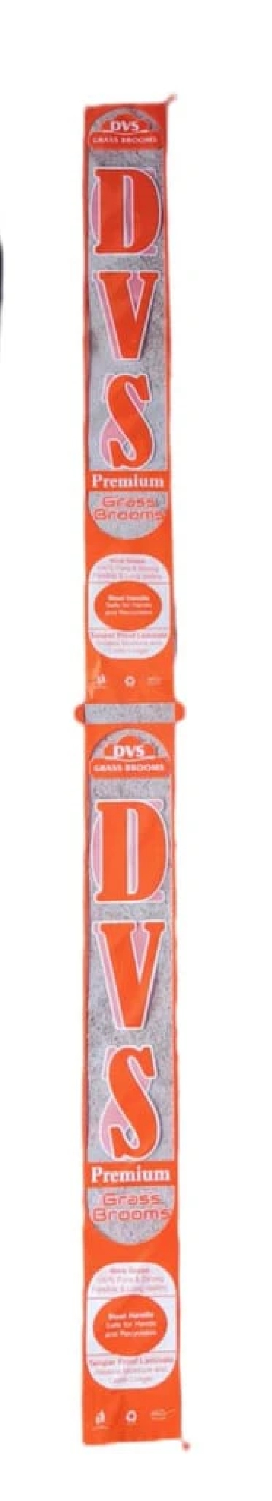 DVS Premium Grass Broom with Steel Handle