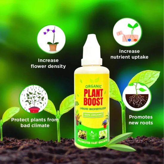 100% Organic Plant Boost Biofertilizer | BUY 1 GET 2 FREE ????