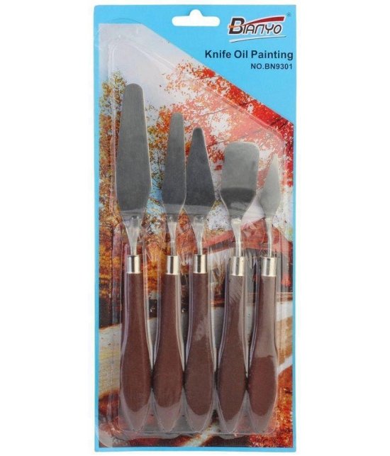 Bianyo Painting Palette Knife Set - 5 Pieces