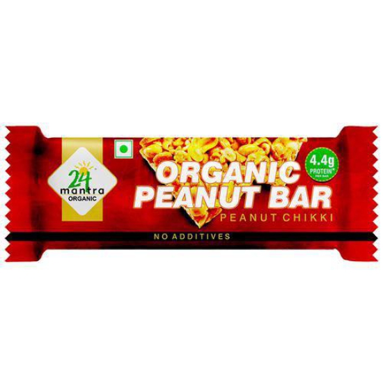 24 mantra PEANUT JAGGERY CHIKKI 33 GMS