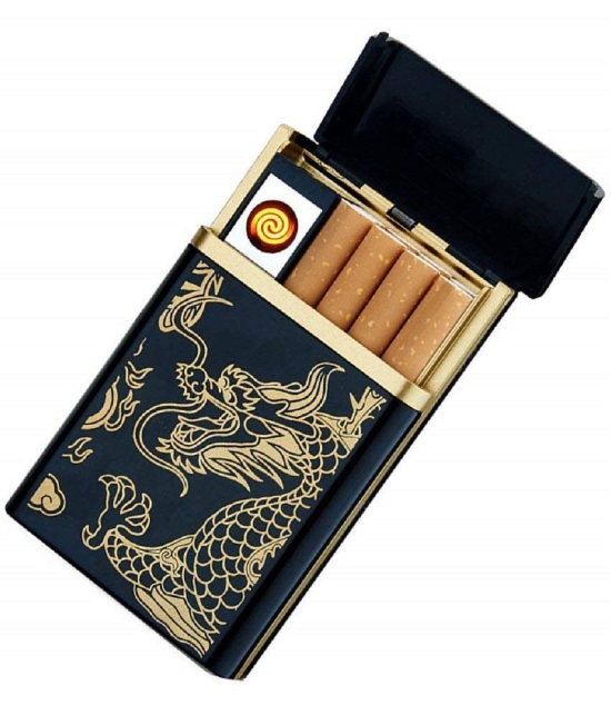 ASIAN Bronze Brass Cigarette Lighter ( Pack of 1 ) - Bronze