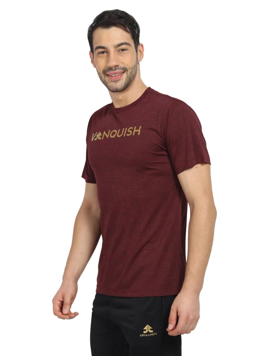 VANQUISH TEE-L / Red Mel