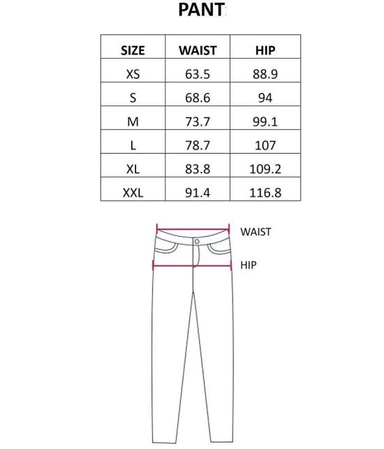 Radprix - Dark Grey Denim Regular Fit Womens Jeans ( Pack of 1 ) - None