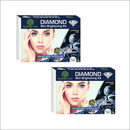 Soundarya Herbs Diamond Facial Kit - 6 Step Facial Kit - for all skin type- for Skin Brightening - pack of 2