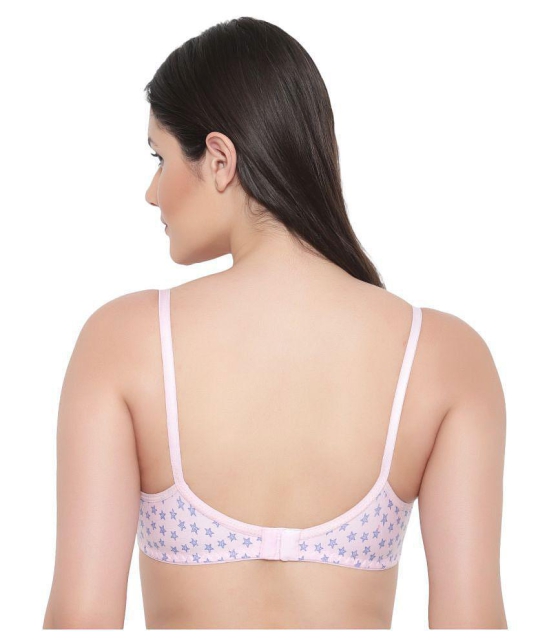 KYODO Cotton Everyday Bra - Pink Single - 36B