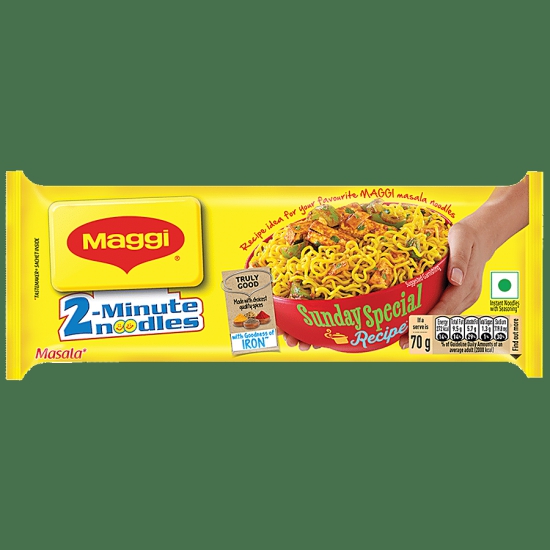 Maggi 2-Min Masala Instant Noodles, 280 G Pouch