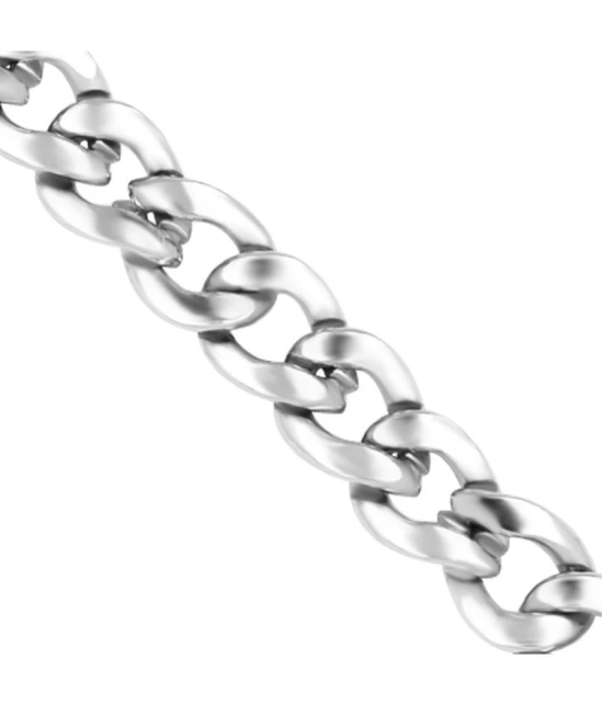 Silver Shine - Silver Bracelet ( Pack of 1 ) - None