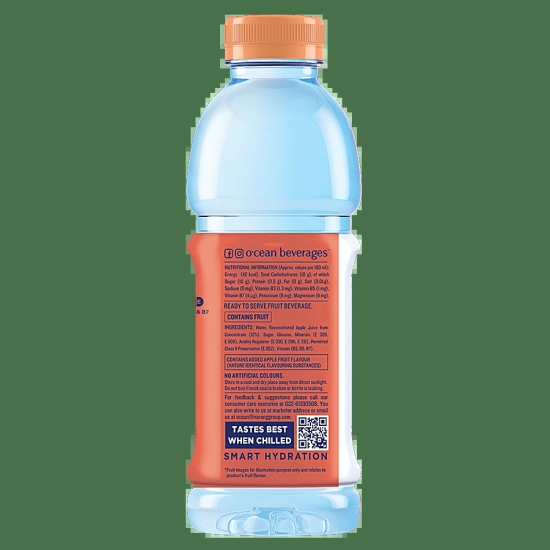 Ocean Fruit Water Peach & Passion Fruit, 500 Ml